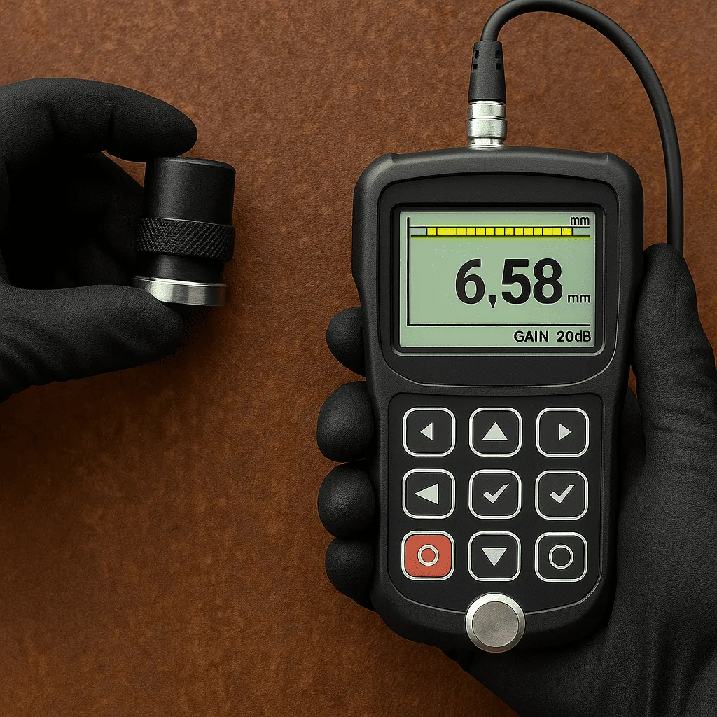 NDT inspections and ultrasonic gauging